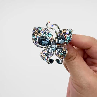French  style  Baroque Butterfly Brooch