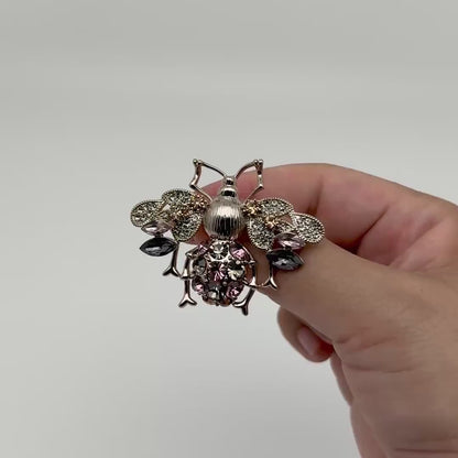 Vintage Golden Bee Brooch