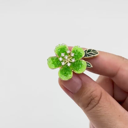 Summer Floral Brooch