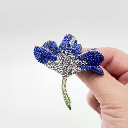 French style Luxury 3D Flower Brooch